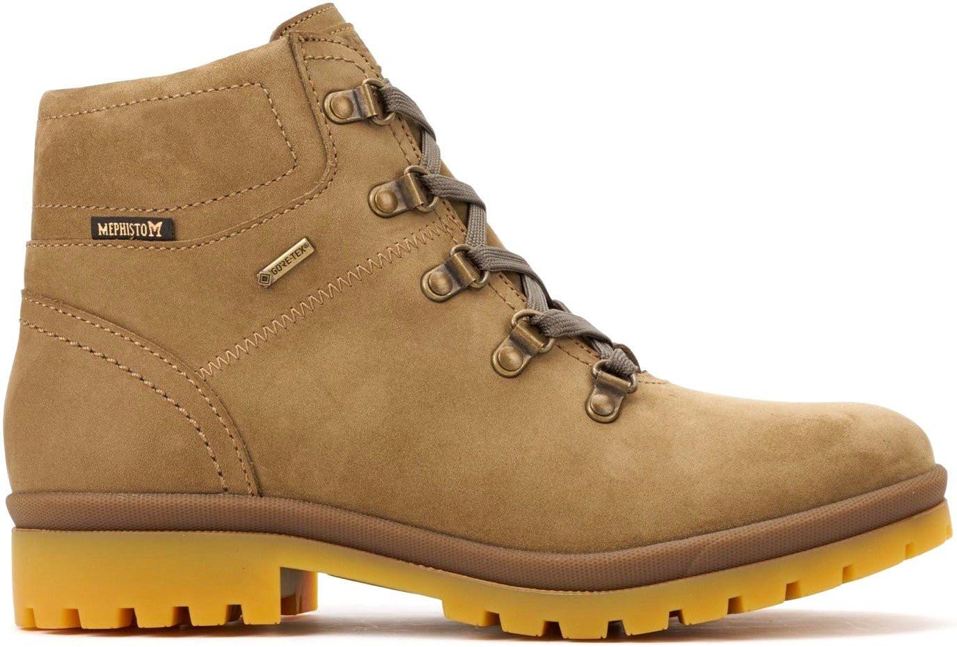 Image of Zia - Nubuk Stiefelette Damen Beige 35.5