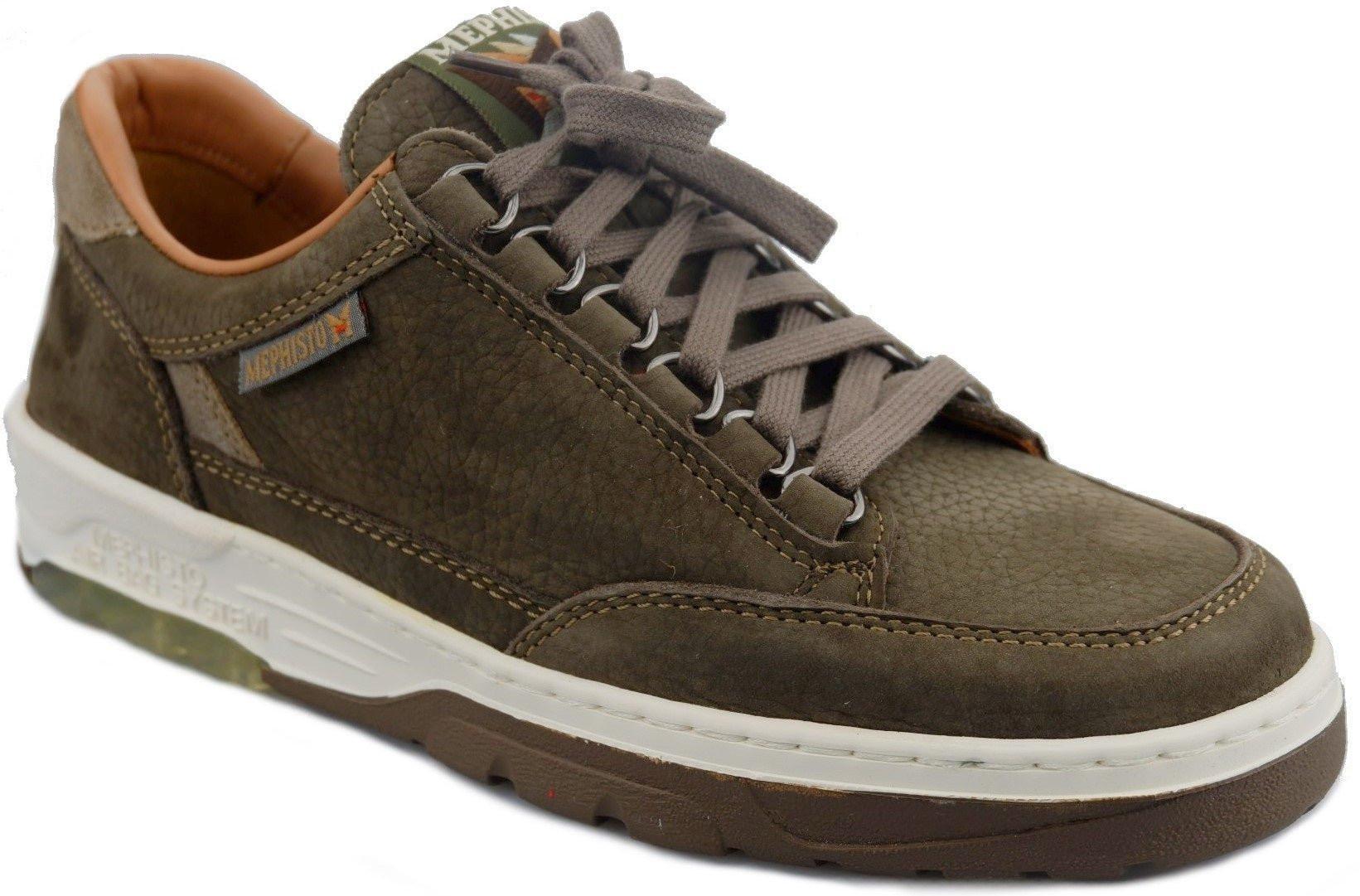 Image of Mick - Nubuk Sneaker Herren Grau 40.5