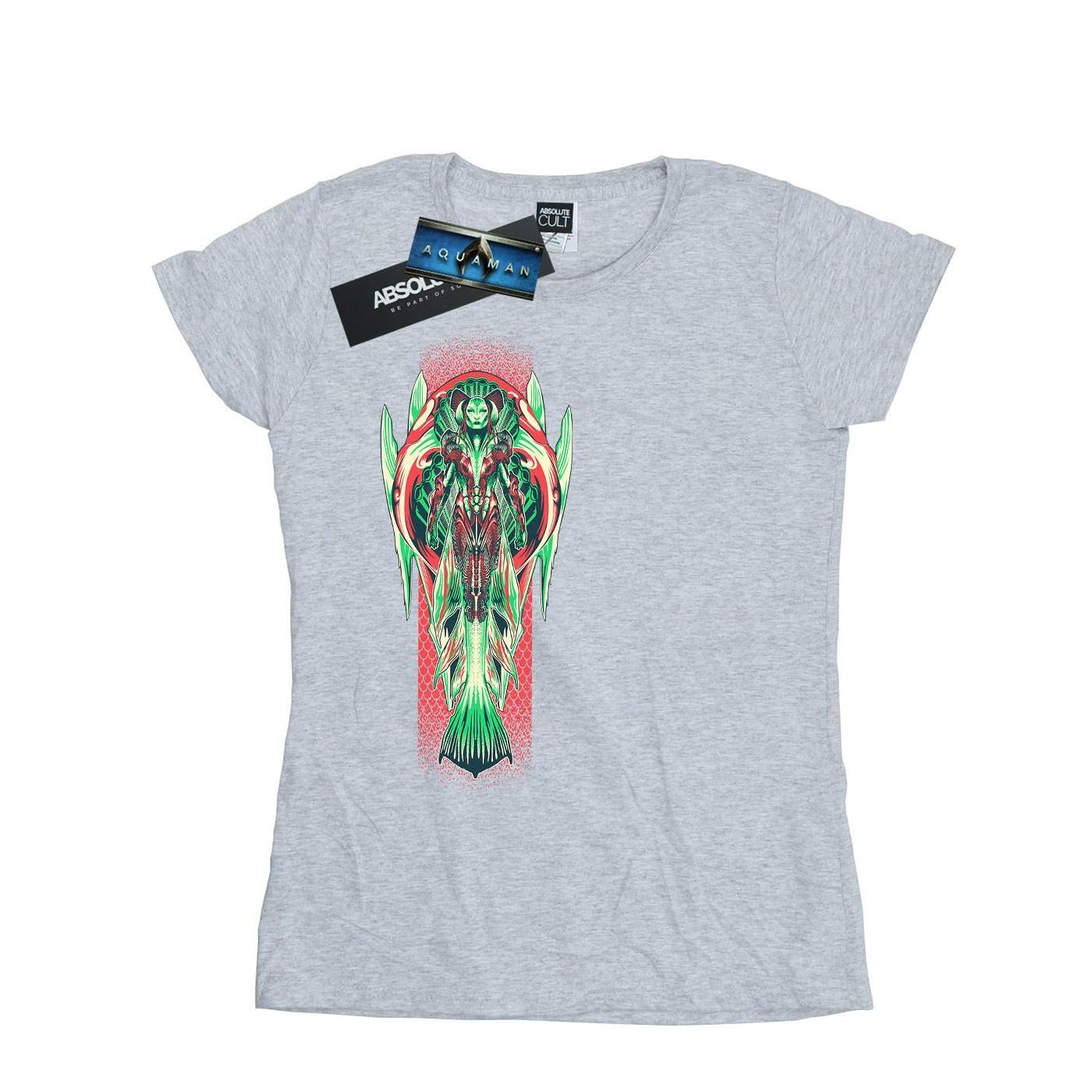 Image of Aquaman Queen Atlanna Tshirt Damen Grau M