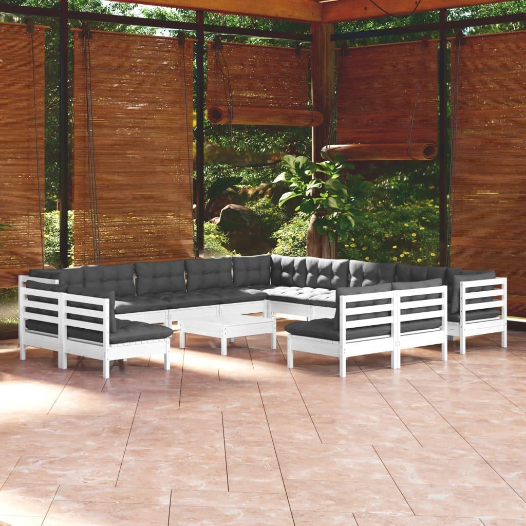 VidaXL Garten-lounge-set kiefernholz  