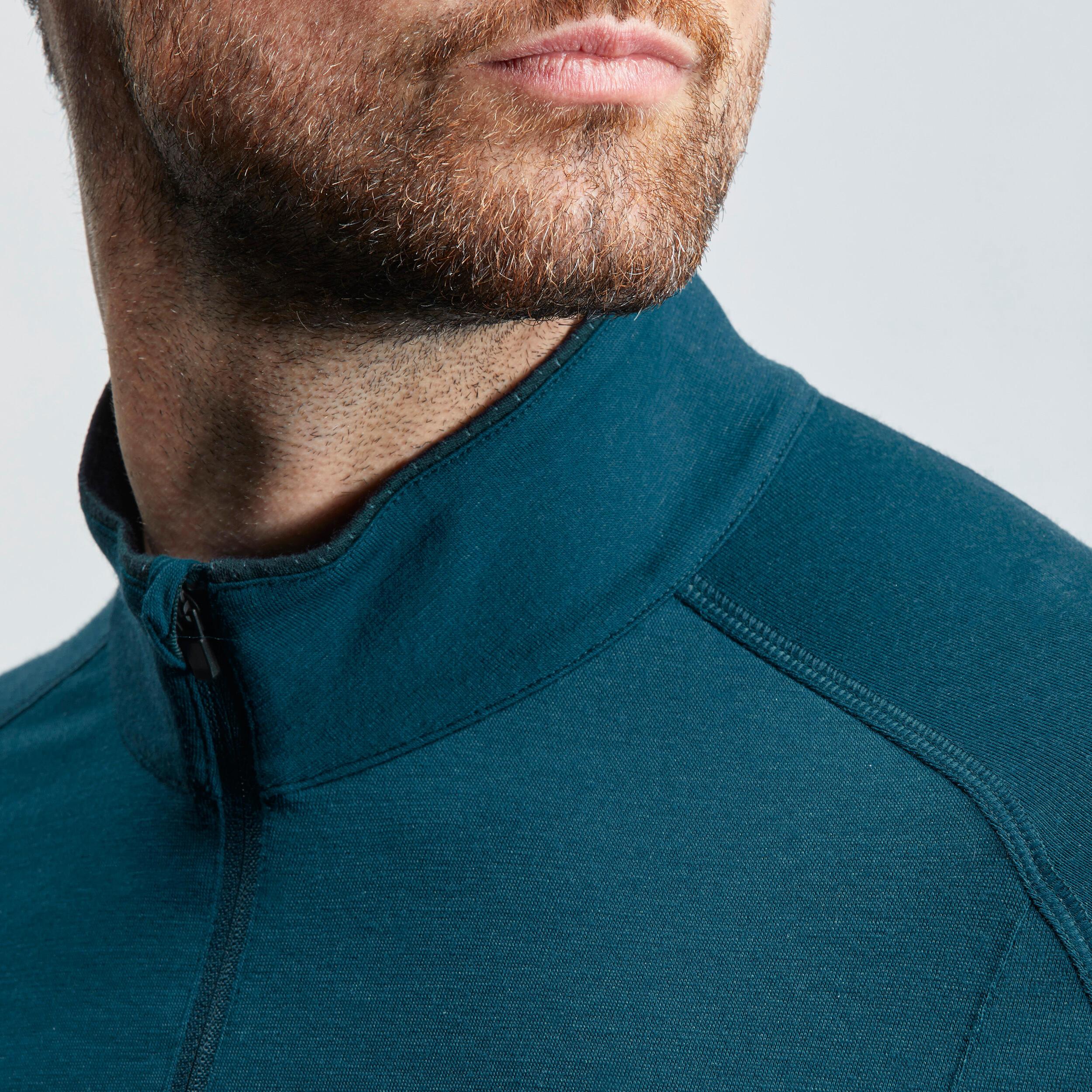 FORCLAZ  Langarmshirt - TREK 500 MERINO ZIP 