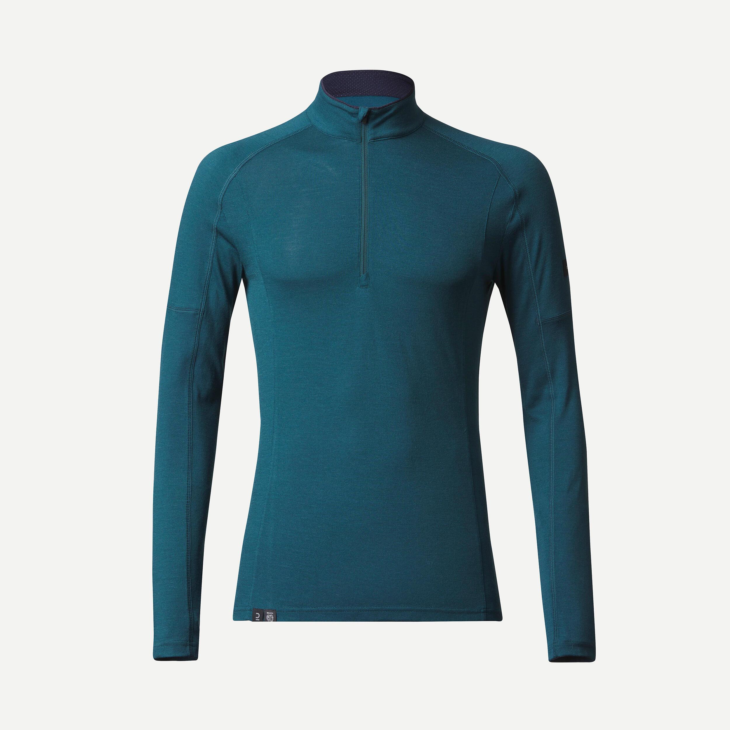 FORCLAZ  Langarmshirt - TREK 500 MERINO ZIP 