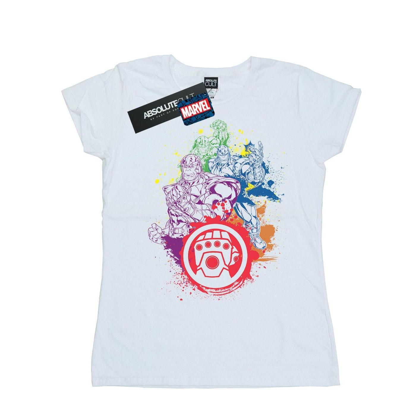 Image of Thanos Snap Tshirt Damen Weiss XXL