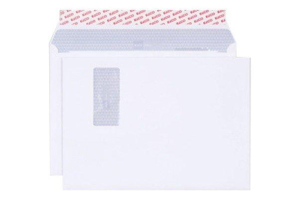 Image of ELCO Couvert Laser Fenster re. C4 33792 100g,hochweiss,Kleber 250 Stk. ELCO Couvert Laser Fenster re. C4 33792 100g,hochweiss,Kleber 250 Stk.