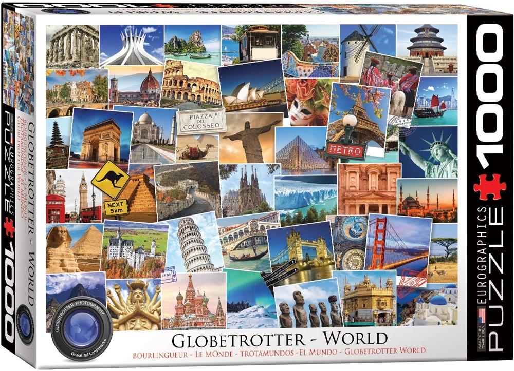 Eurographics  puzzle World Globetter 1000 Teile 