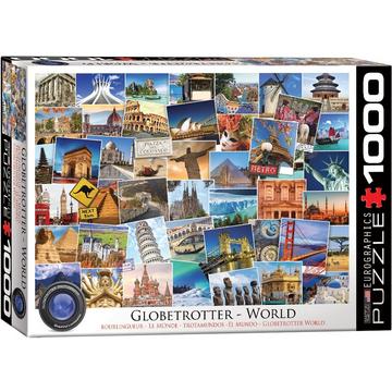 Eurographics Puzzle World - Globetrotter - 1000 pièces