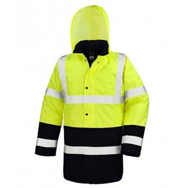 Image of Core Motorway 2 Ton Safety Jacke Unisex Gelb Bunt XL