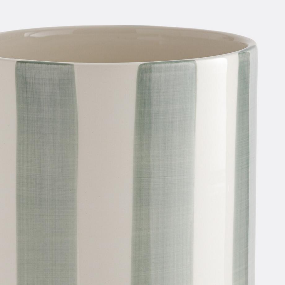 La Redoute Intérieurs Vase en céramique à rayures  