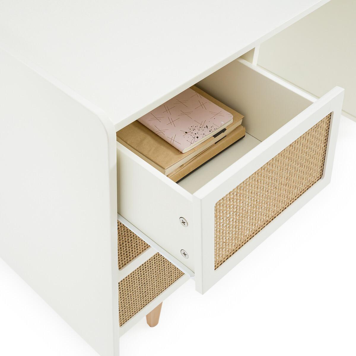 La Redoute Intérieurs Schreibtisch Doppelcontainer 6 Schubladen  