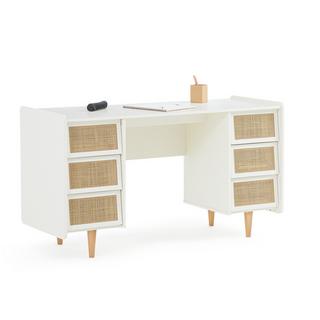 La Redoute Intérieurs Schreibtisch Doppelcontainer 6 Schubladen  
