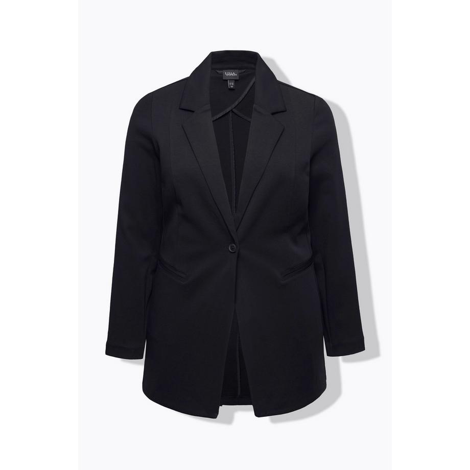 Ulla Popken Punto di Roma Blazer A-Ligne Stretch Col Revers  