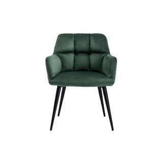 Vente-unique Stuhl 2erSet Samt Metall PEGA  