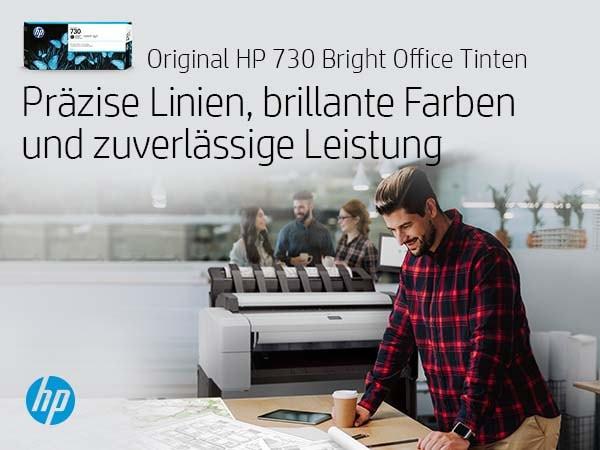 Hewlett-Packard  HP Tintenpatrone 730 magenta P2V63A DesignJet T1700 130ml 