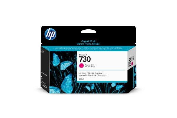 Hewlett-Packard  HP Tintenpatrone 730 magenta P2V63A DesignJet T1700 130ml 