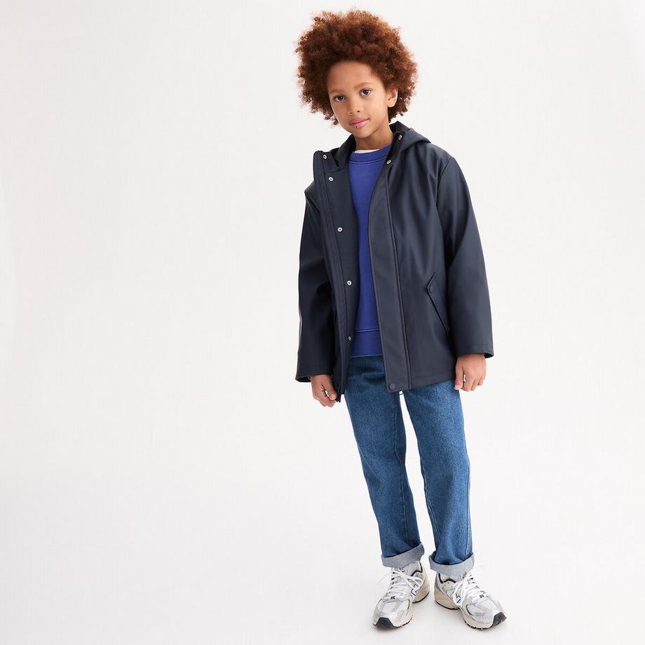 Kapuzenjacke mit Jerseyfutter