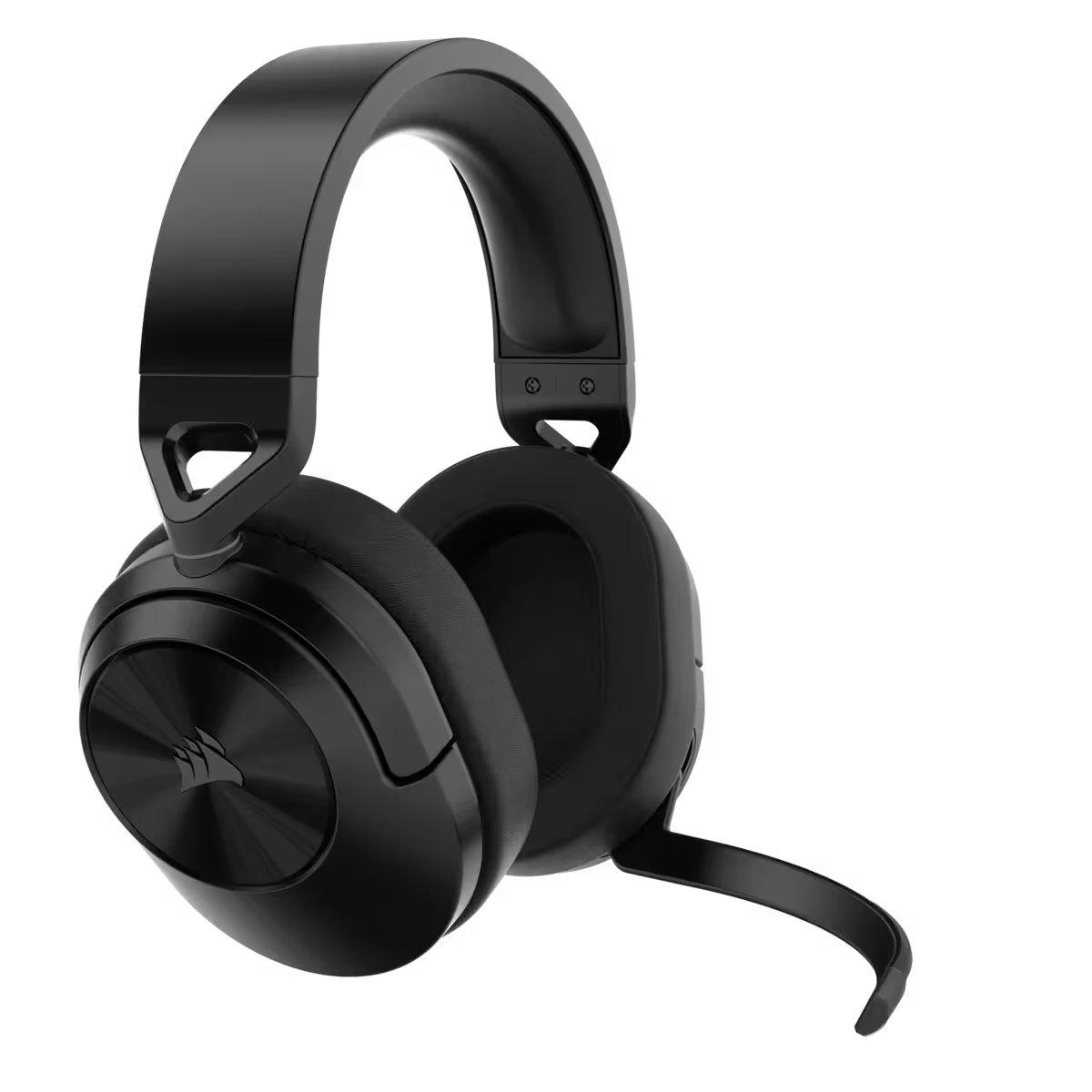 Corsair  HS55 WIRELESS Auricolare A Padiglione Giocare Bluetooth Nero, Carbonio 