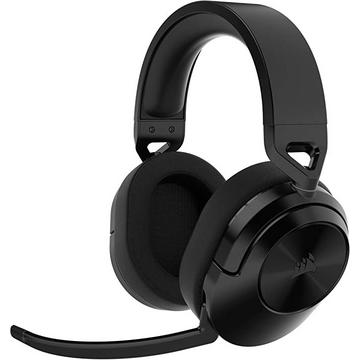HS55 WIRELESS Kopfhörer Kabellos Kopfband Gaming Bluetooth Schwarz, Karbon