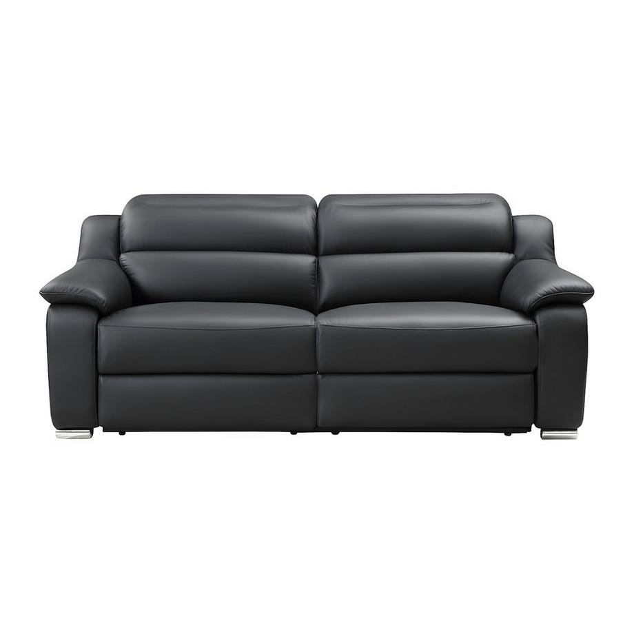 Vente-unique Couchgarnitur mit Relaxfunkton 3+1 ARENA III Leder  