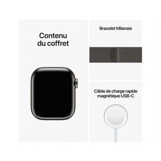 Apple  Watch Series 8 OLED 41 mm 4G Graphite GPS (satellite) 