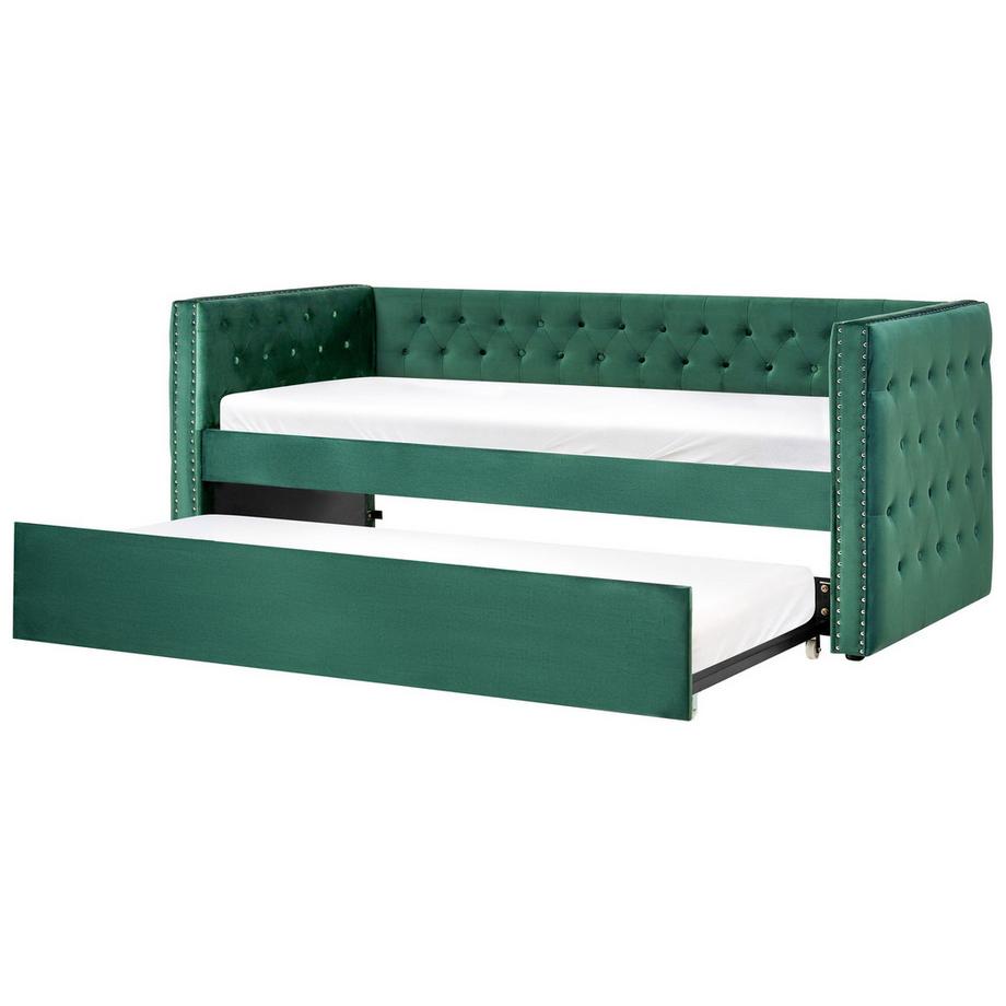 Lit gigogne en Velours Glamour GASSIN