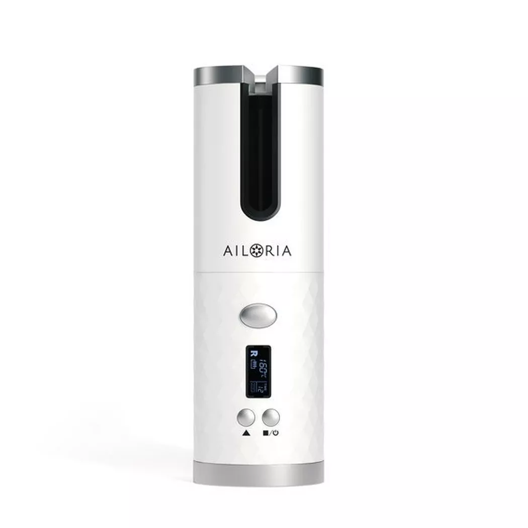AILORIA - REVOLUTIONNE Kabelloser Auto-Curler, Weiss