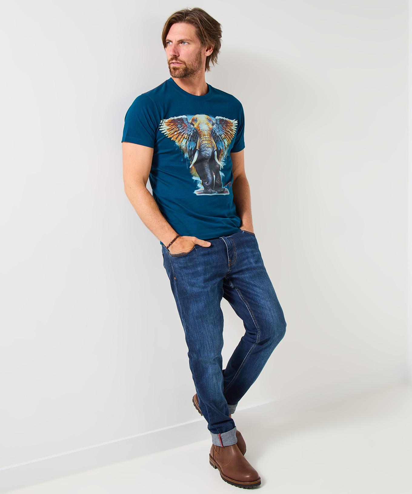 Joe Browns T-shirt grafica casual a maniche corte  