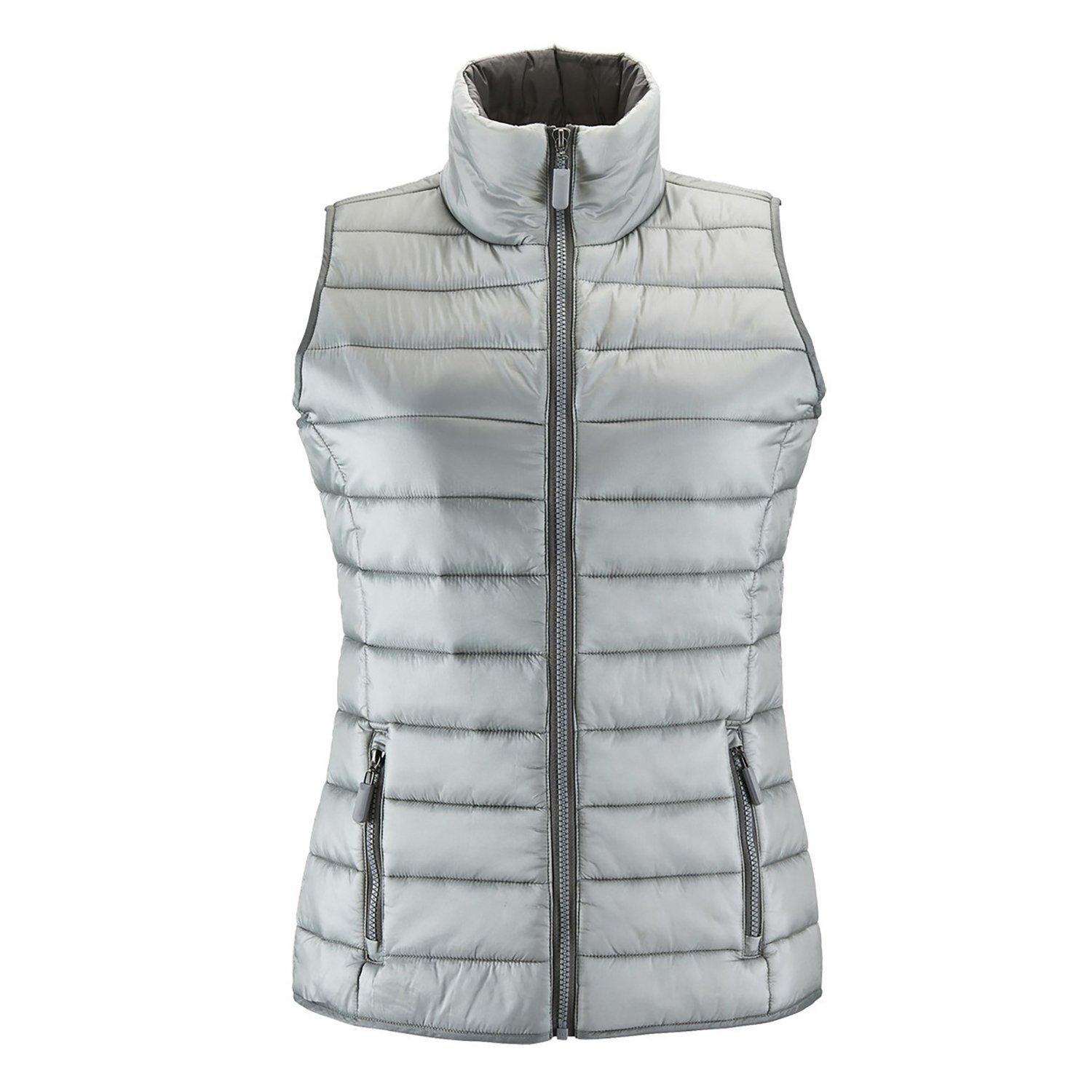 Image of Wave Stepp Westegilet Wasserabweisend Damen Grau XXL
