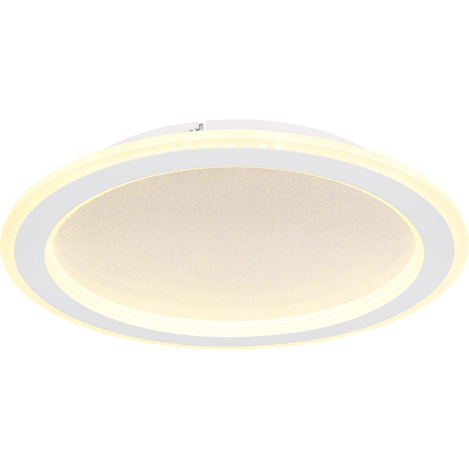 mutoni Plafonnier Tini métal blanc LED  