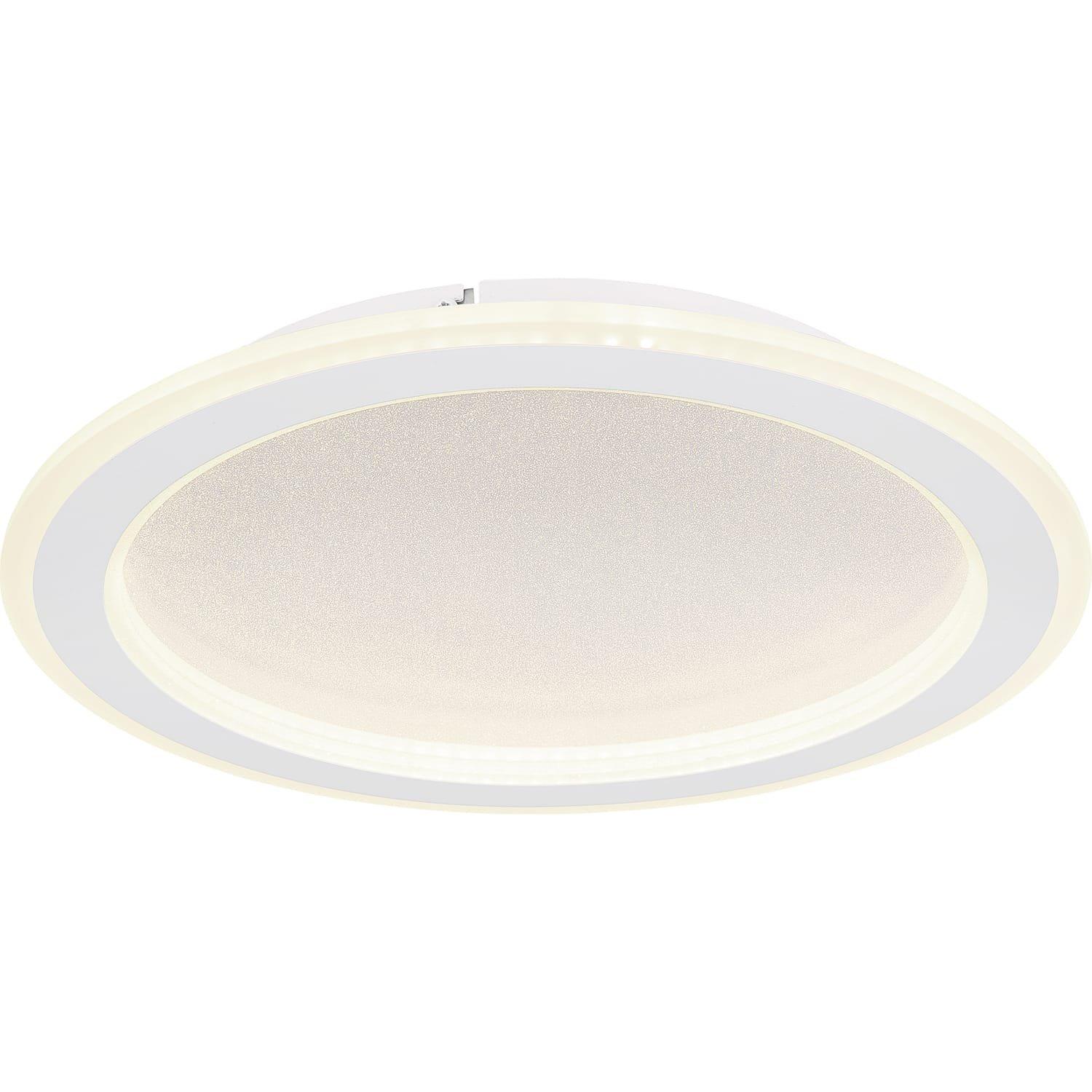 mutoni Plafonnier Tini métal blanc LED  