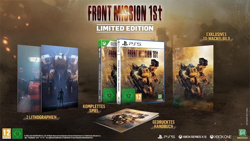 MICROIDS  PS5 Front Mission 1st Limited Edition 