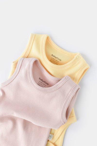 BabyCosy Organic  Body, ärmellos, 2 Pack 