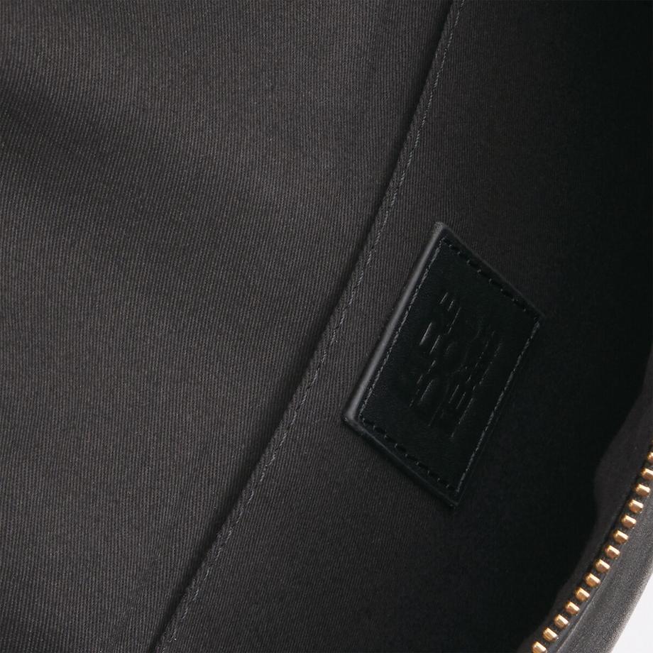 La Redoute Collections Sac banane en cuir  