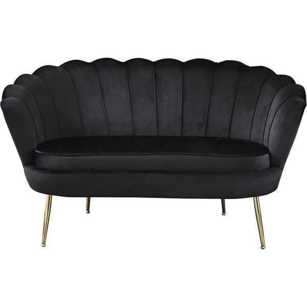Image of Muschelsofa Samt, 2-sitzer Muschelsofa Samt, 2-sitzer