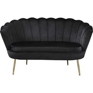 mutoni Muschelsofa Samt, 2-sitzer  