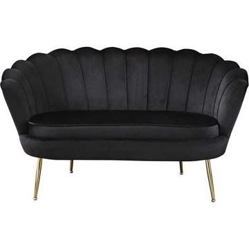 Muschelsofa Samt, 2-sitzer