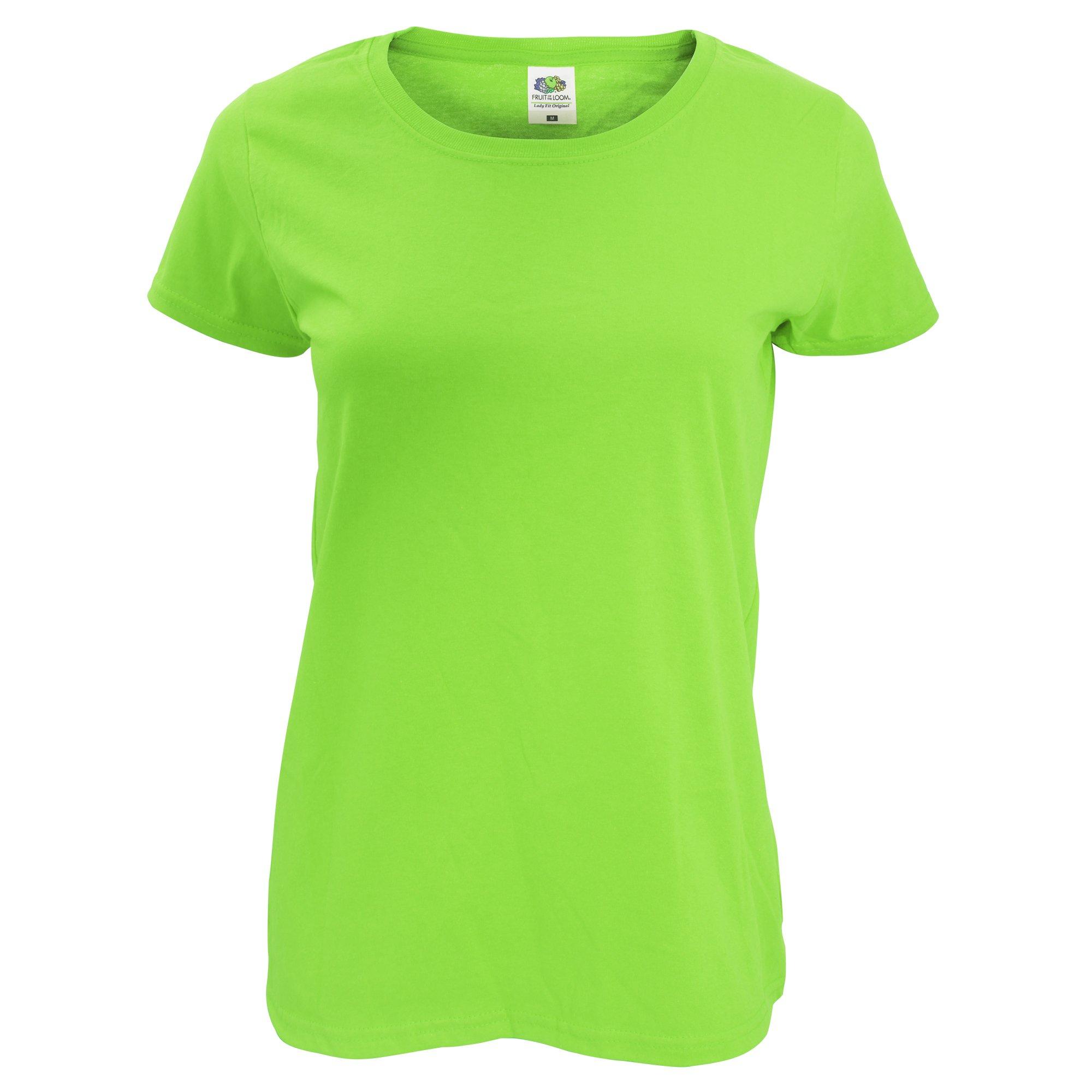 Image of Ladyfit Tshirt, Kurzärmlig Damen Limone XS