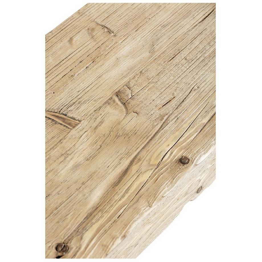 Blanc d'Ivoire Banc Bao orme recyclé nature 150  