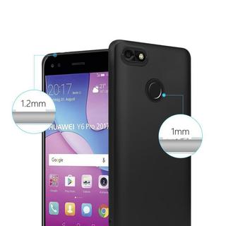 Cadorabo  Hülle für Huawei Y6 PRO 2017 TPU Silikon Matt 