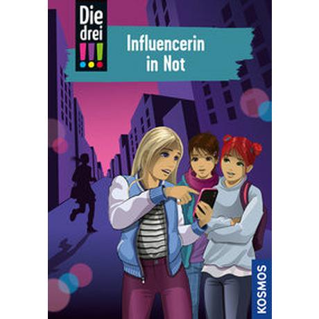 Die drei !!!, 98, Influencerin in Not Ambach, Jule; Biber, Ina (Illustrationen) Copertina rigida 