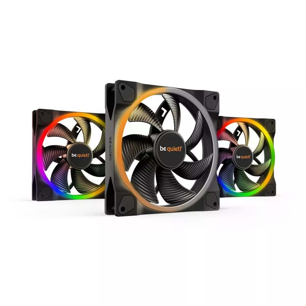 BE QUIET! - ! Light Wings | 140mm PWM Triple Pack Case per computer Ventilatore 14 cm Nero 1 pz