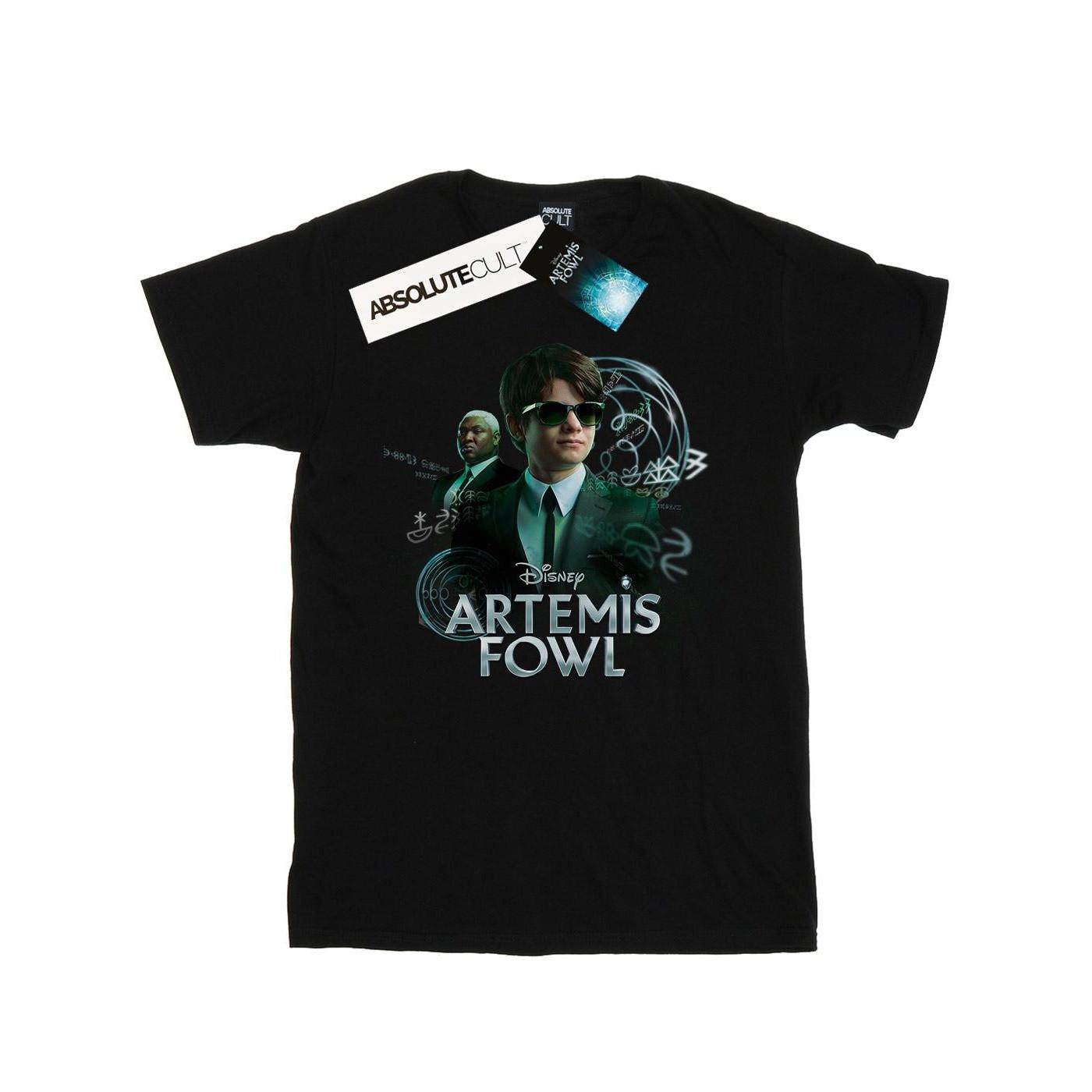 Image of Artemis Fowl Butler Poster Tshirt Damen Schwarz 3XL