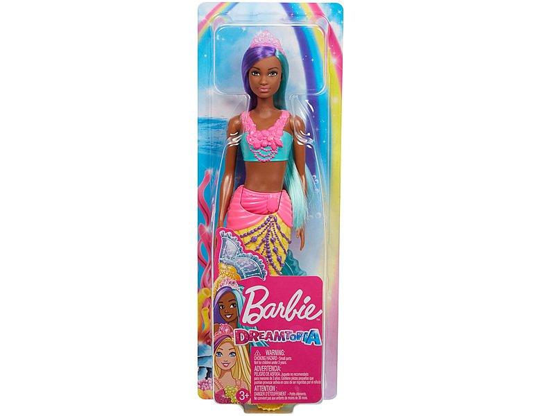 Barbie  Dreamtopia Meerjungfrau Puppe (türkis- und lilafarbenes Haar) 
