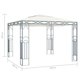 VidaXL gazebo Tessuto  