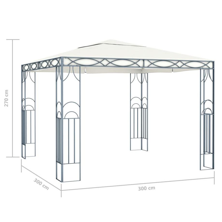 VidaXL Gartenpavillon gewebe  