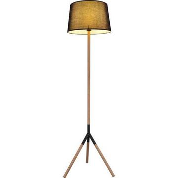 Lampadaire Tl métal noir mat 1xE27