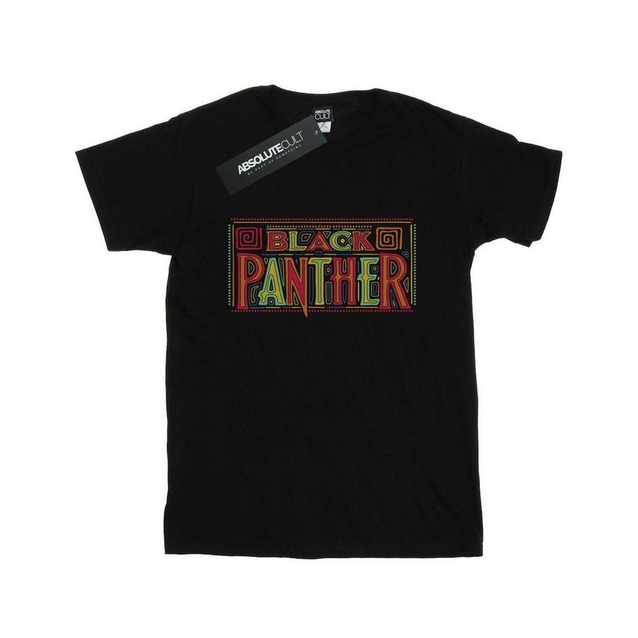 MARVEL Black Panther Logo Regular Fit T-Shirt  