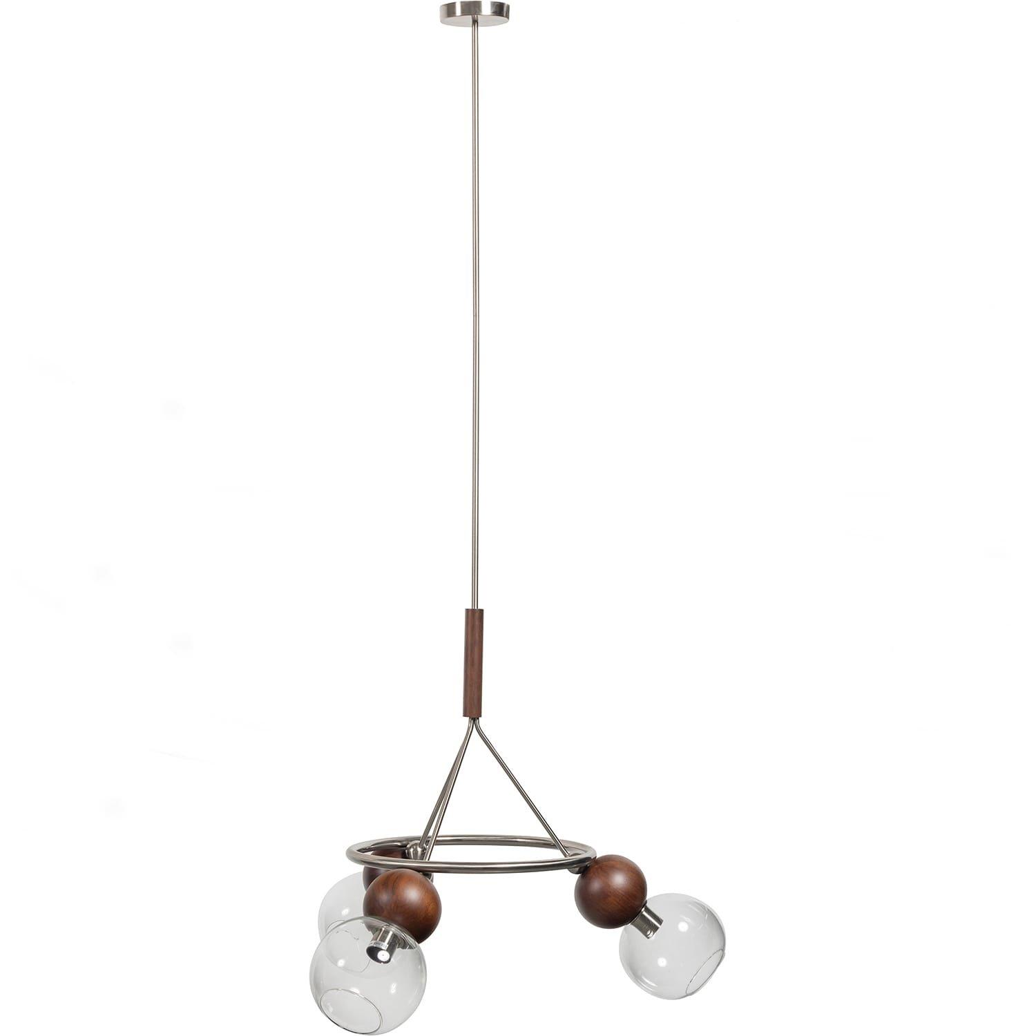 mutoni Lampe suspendue Babble 3L marron  