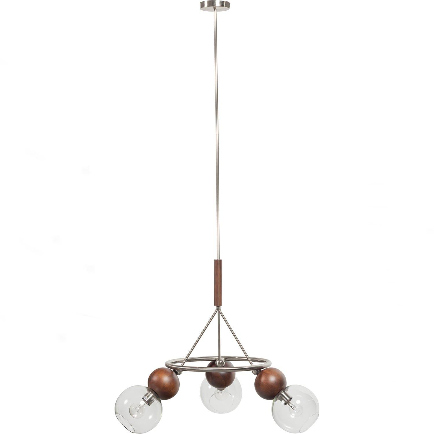 mutoni Lampe suspendue Babble 3L marron  