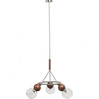 mutoni Lampe suspendue Babble 3L marron  