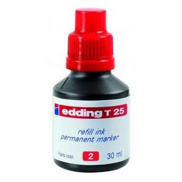 EDDING Nachfülltuschen T25 T-25-2 rot 30ml